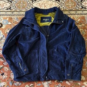 Eddie Bauer Navy Corduroy Jacket